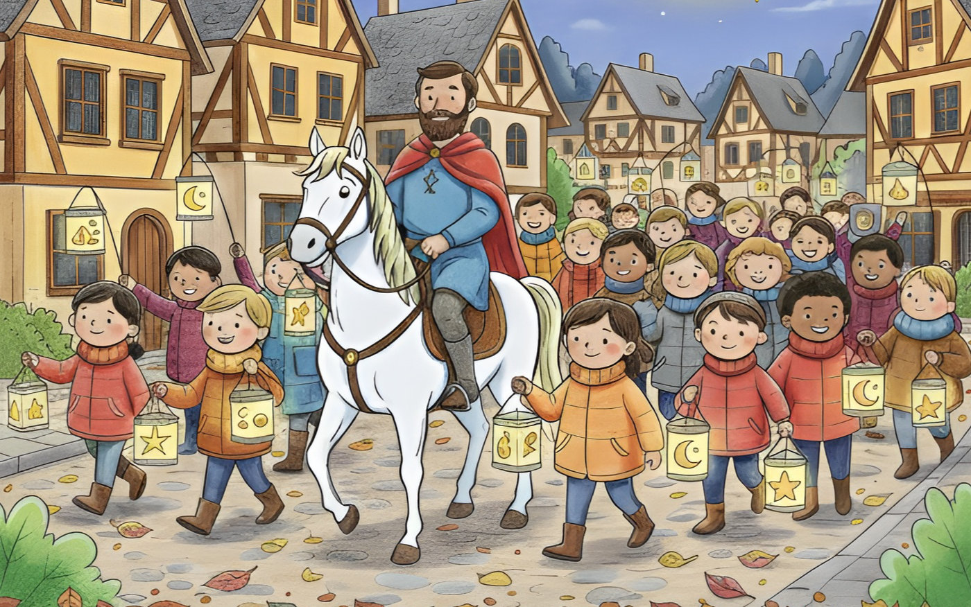 Ausmalbilder Sankt Martin für Kinder von MOWOLI