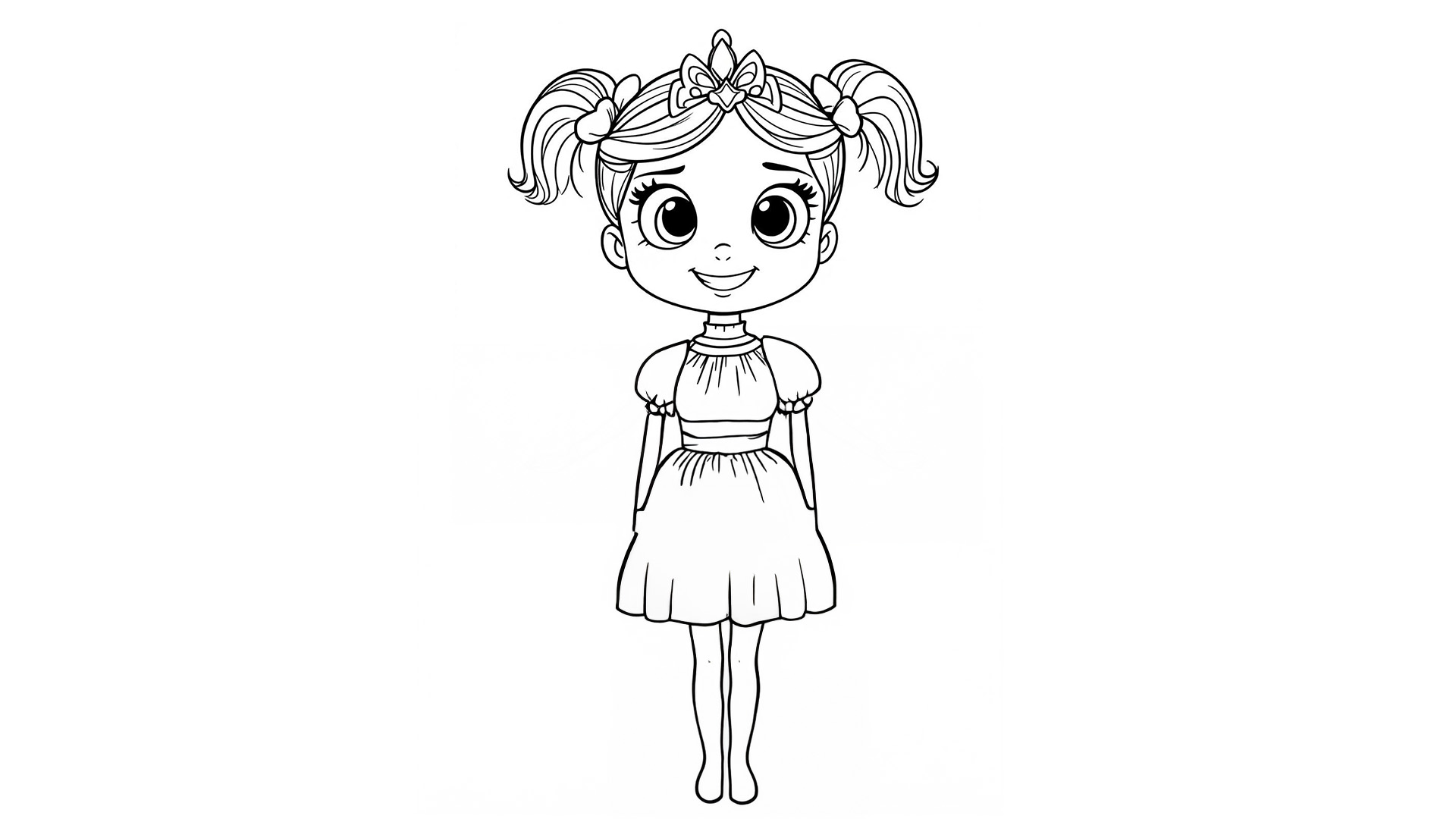 Ausmalbild Cinderella – Magischer Malspaß für kleine Prinzessinnenfans 👠 kostenlos zum Download