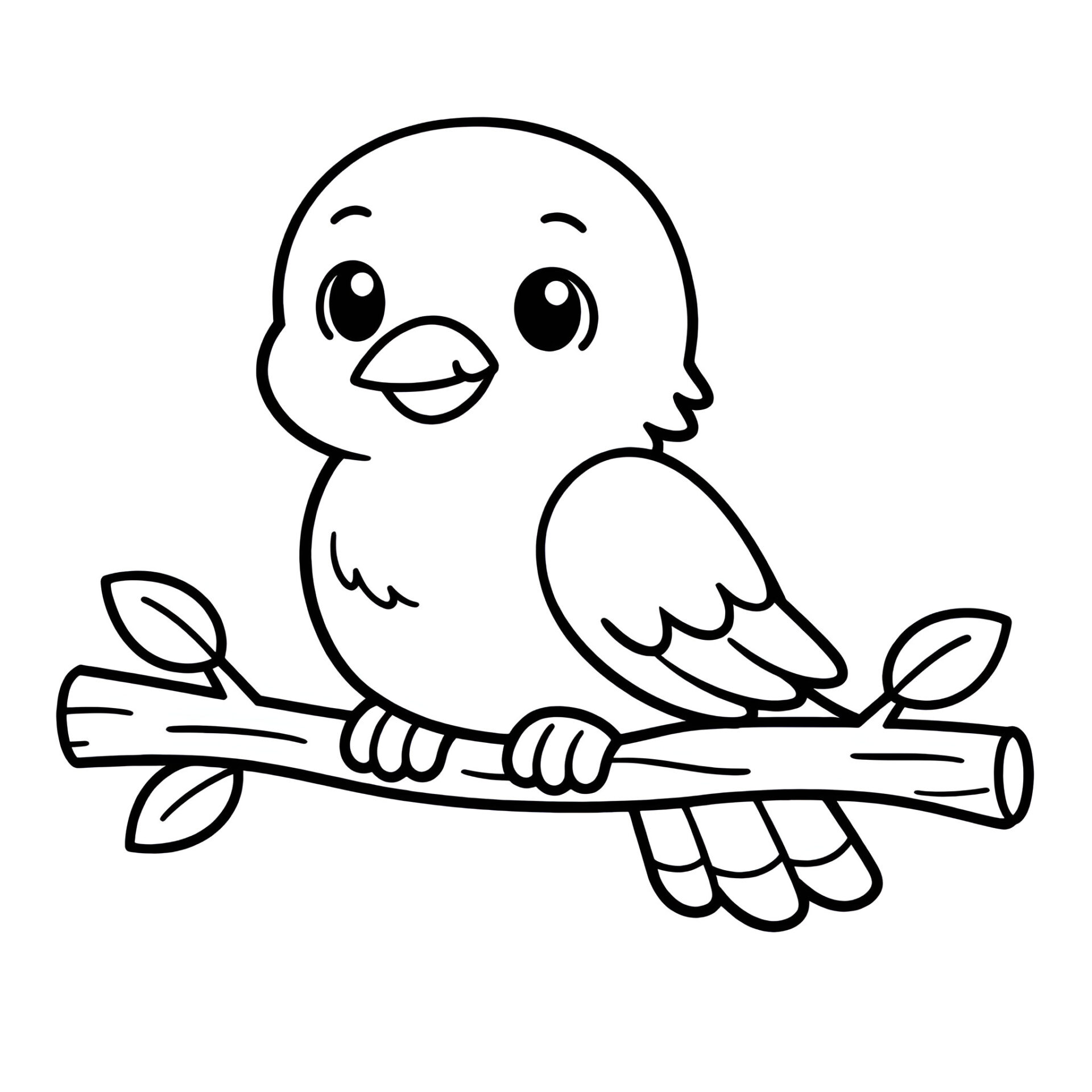 Kuckuck Ausmalbild kostenlos – Malvorlage zum Ausdrucken für Kinder von MOWOLI