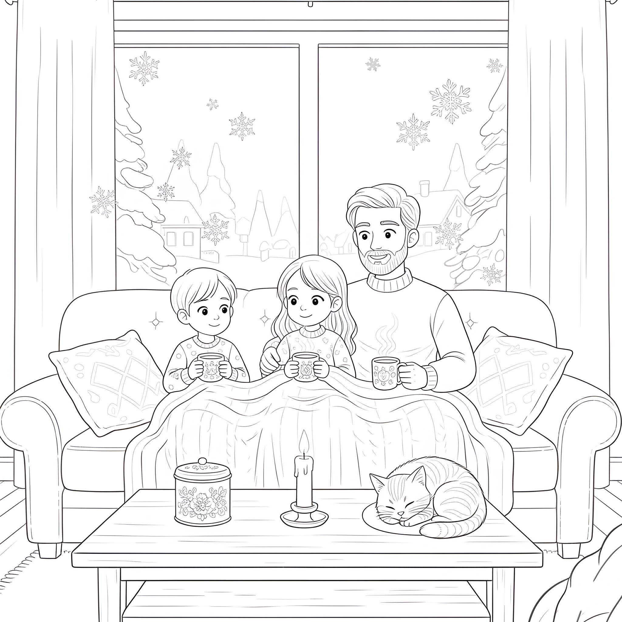 Ausmalbild Kuscheltag 🧸