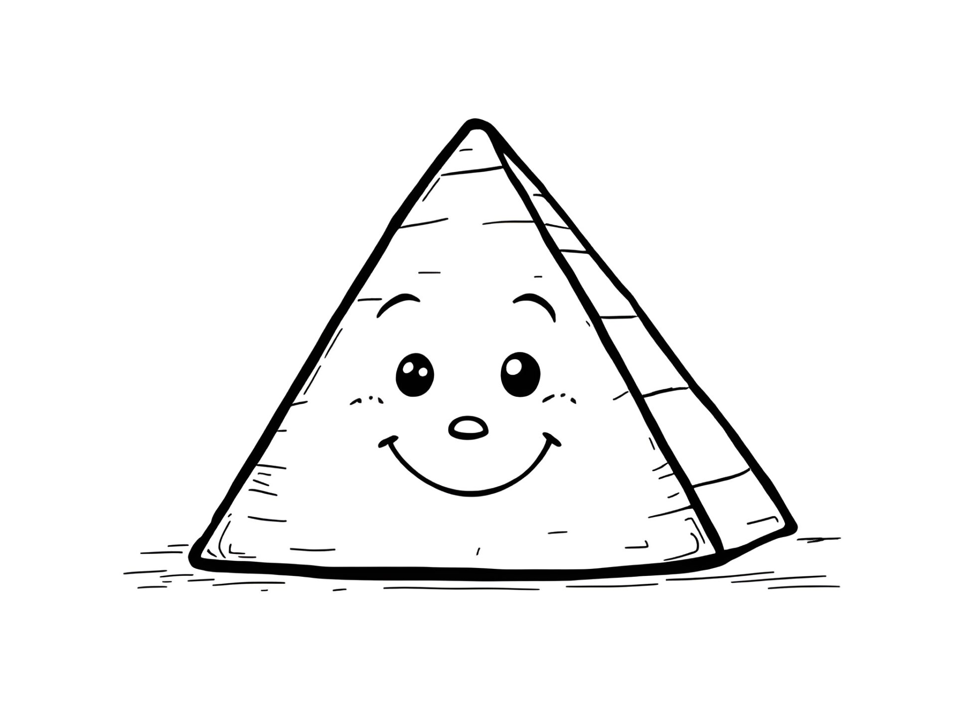Ausmalbild Pyramide – Faszinierende Baukunst des Alten Ägyptens zum Ausmalen von MOWOLI 🖍️🏺