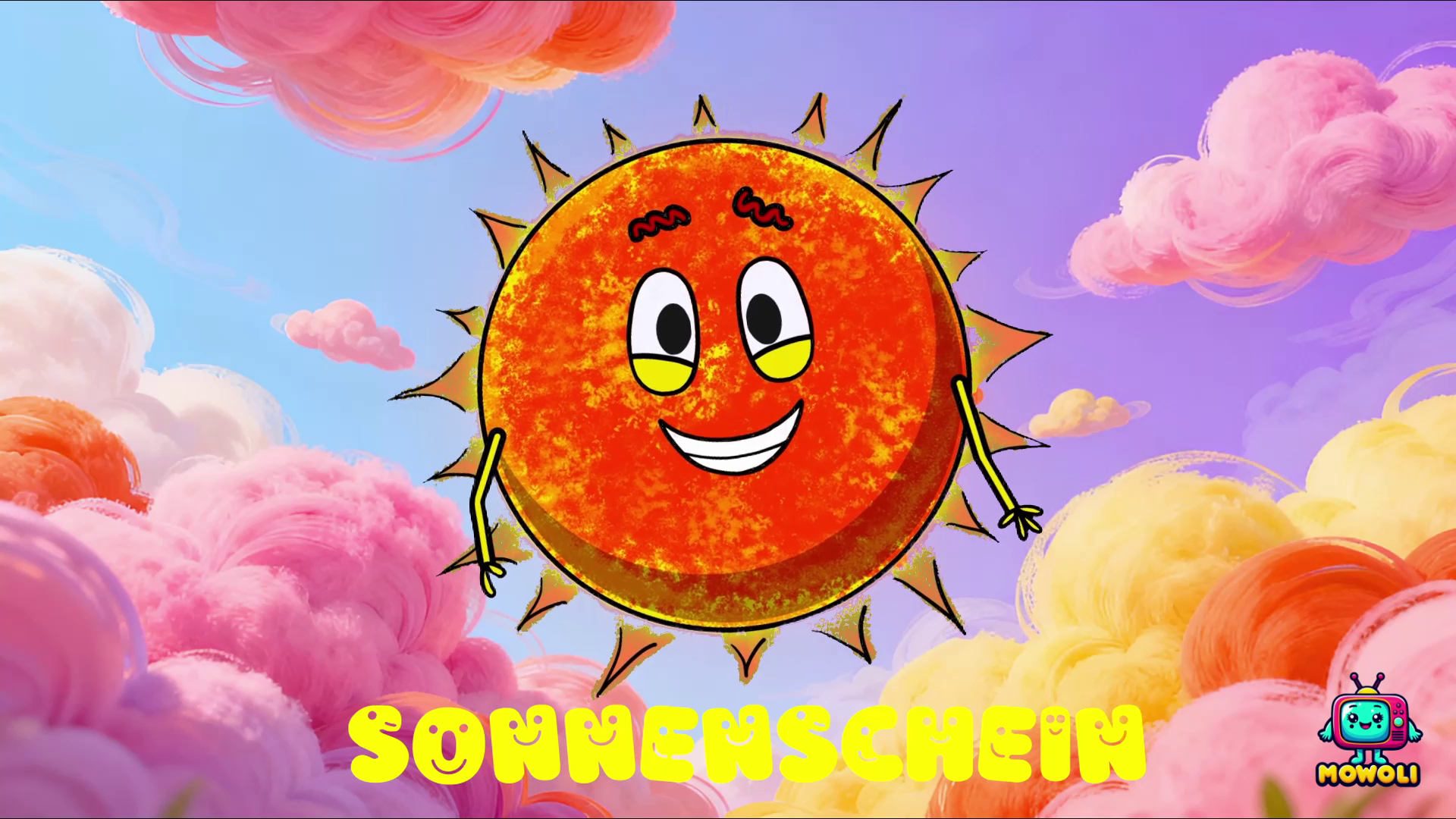 SONNE ☀️ So ein Sonnenschein 💛 Das fröhliche Einwort-Kinderlied 🌈 MOWOLI Kindermusik