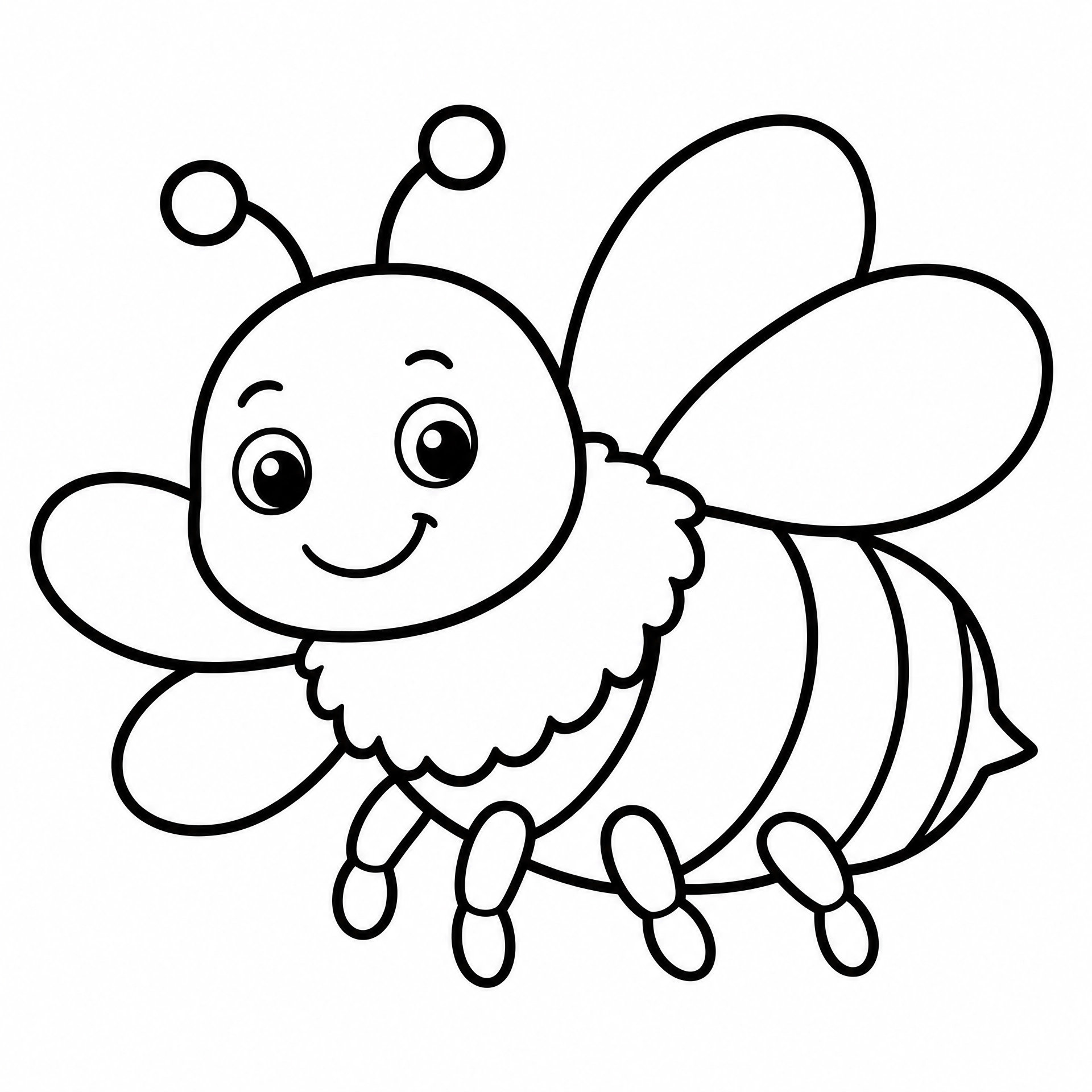 Steinhummel Ausmalbild kostenlos – Malvorlage zum Ausdrucken für Kinder von MOWOLI