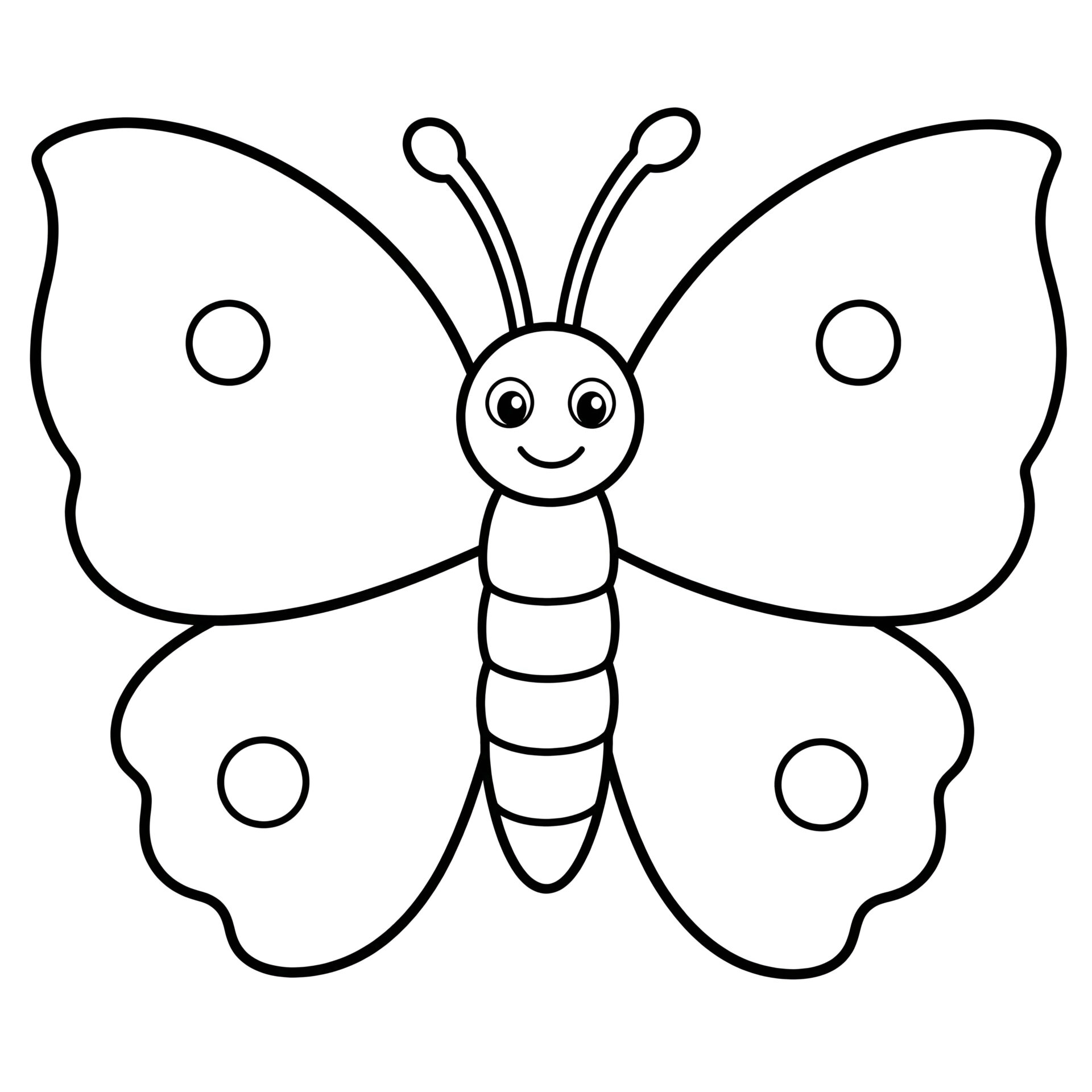 Zitronenfalter Ausmalbild kostenlos – Malvorlage zum Ausdrucken für Kinder von MOWOLI